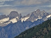 55 Zoom verso Badile e Cengalo in Alpi Retiche